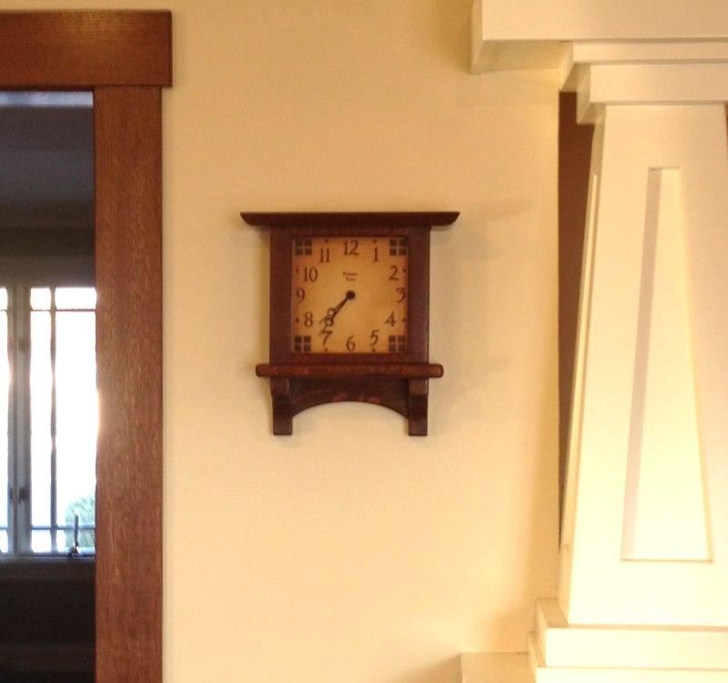 Arts and Crafts, Craftsman, Clocks