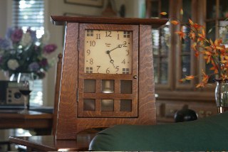 Arts and Crafts, Craftsman, Clocks