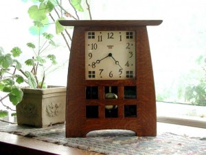 Arts and Crafts, Craftsman, Clocks