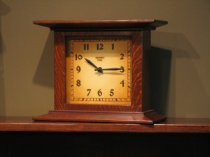 Arts and Crafts, Craftsman, Clock