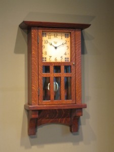 Arts and Crafts, Craftsman, Clock