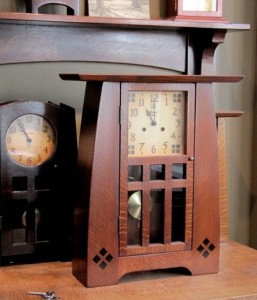 Arts and Crafts, Craftsman, Clocks