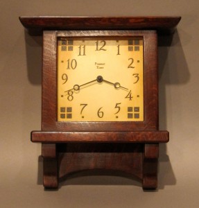 Arts and Crafts, Craftsman, Clocks